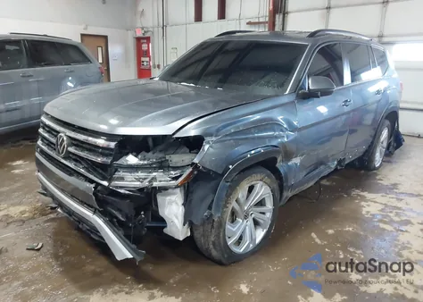 2021 Volkswagen Atlas 3.6L V6 Se W/Technology from USA, damaged, VIN 1V2HR2CA2MC582596